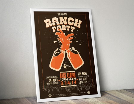 RANCH PARTY POSTER